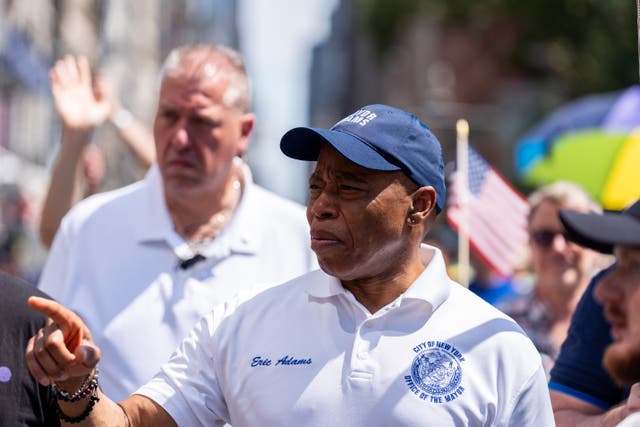 <p>New York City Mayor Eric Adams raised $1 million in a single night this week</p>