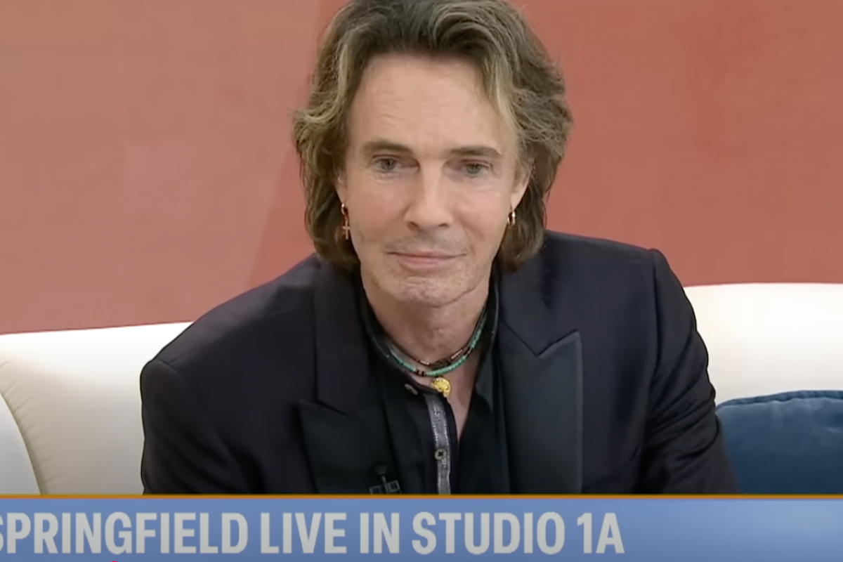 Watch as Rick Springfield calls out TV host for yawning during live interview: ‘Am I boring you?’