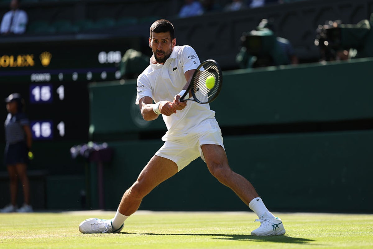 Wimbledon 2025 live: Djokovic trails dominant Sinner as Alcaraz awaits in final