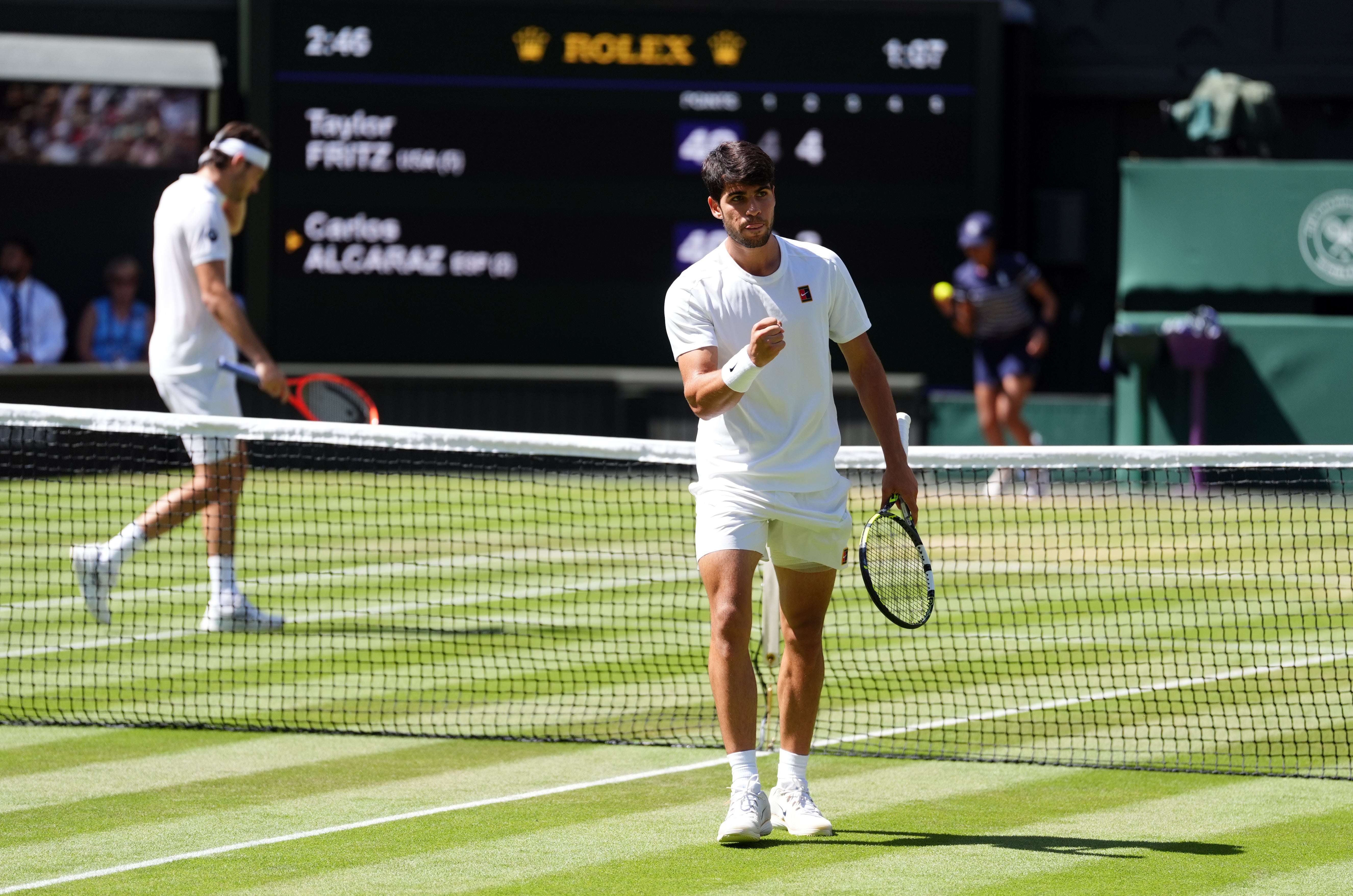 Alcaraz prešiel ďalším finále Wimbledonu (Adam Davy/PA)