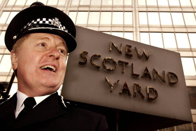 <p>Sir Ian Blair, the former Commissioner of the Metropolitan Police</p>