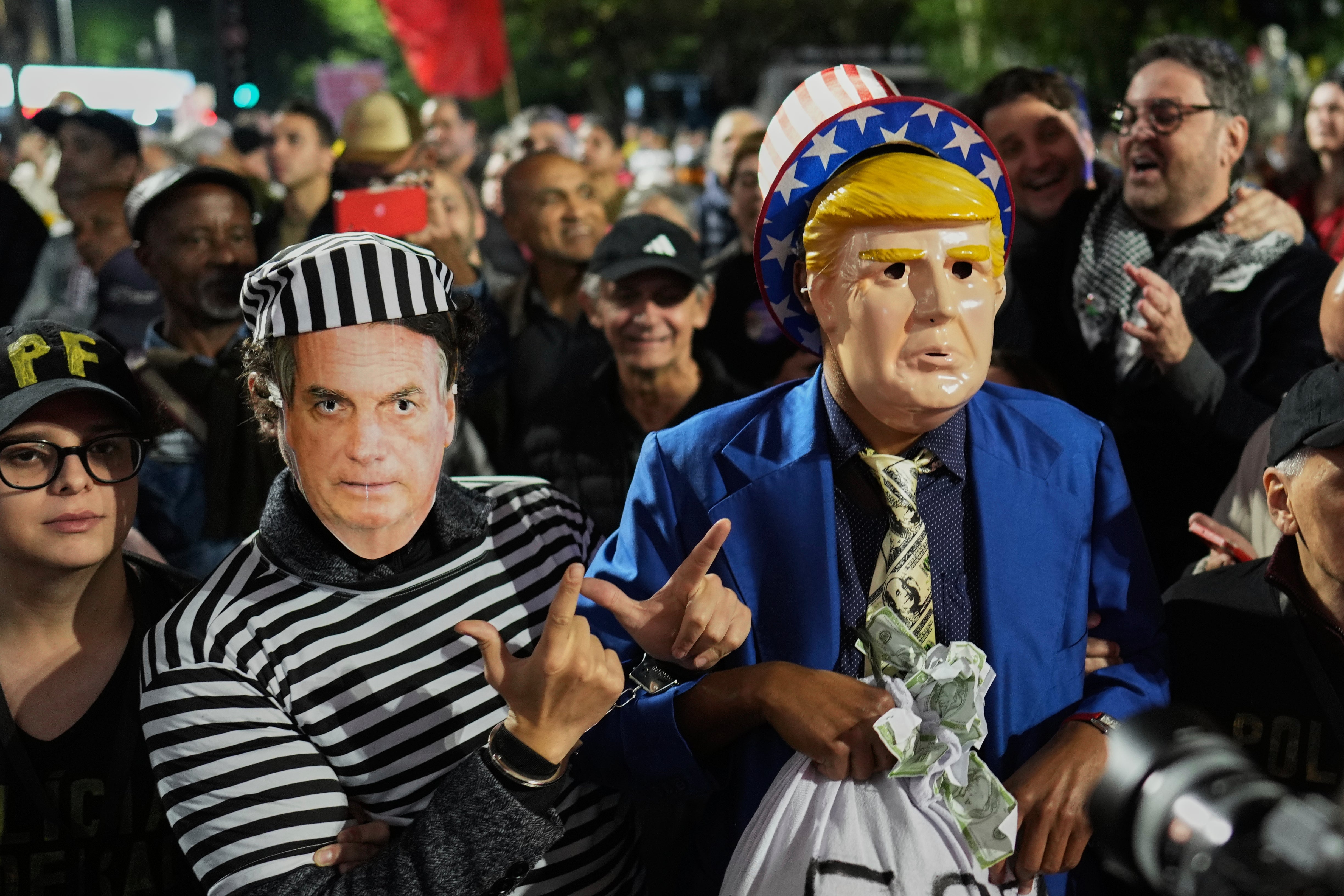 Brazil Trump Tariffs Protest