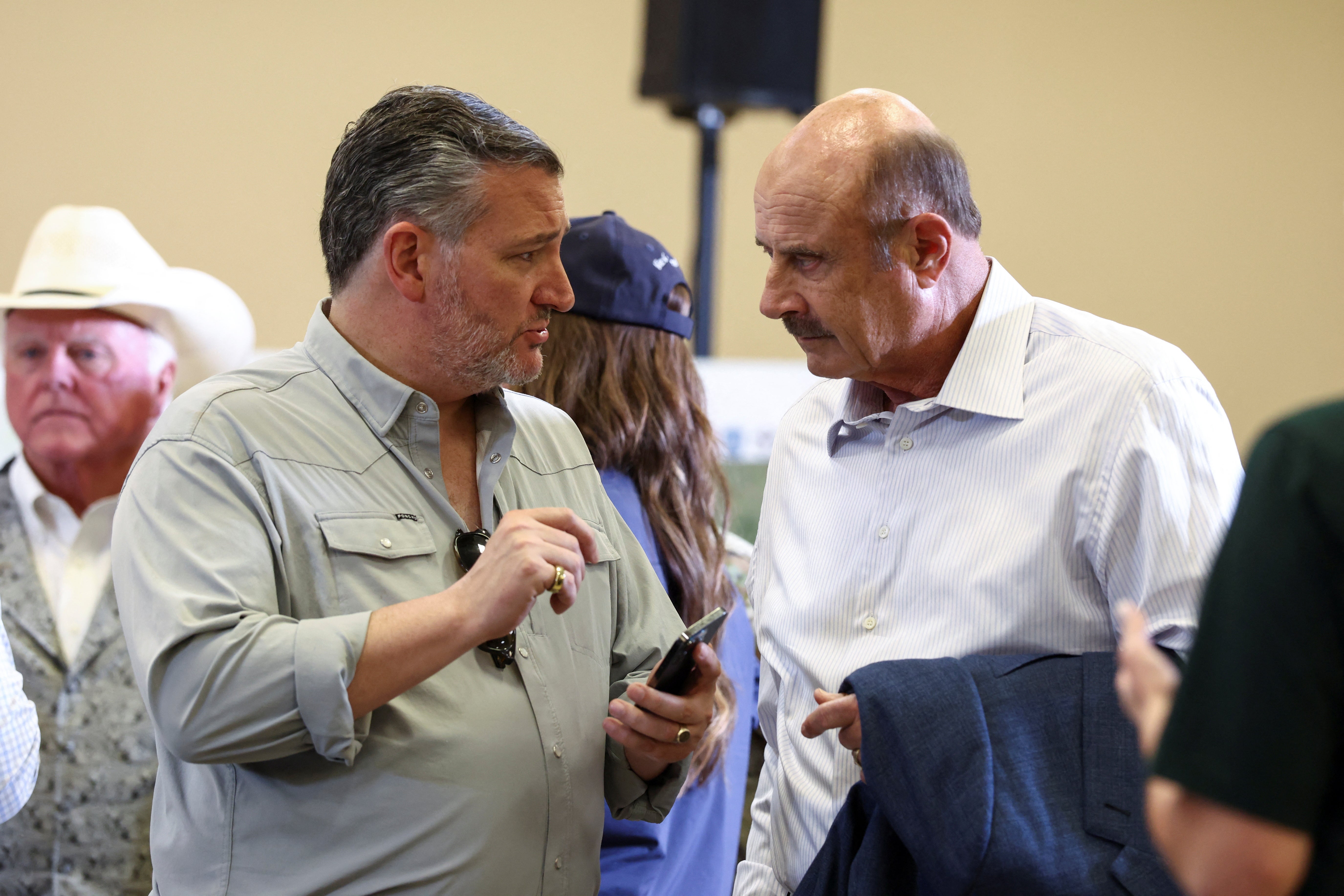 Sen. Ted Cruz (R-Texas) was reluctant to criticize President Donald Trump’s policy importing Argentine beef.