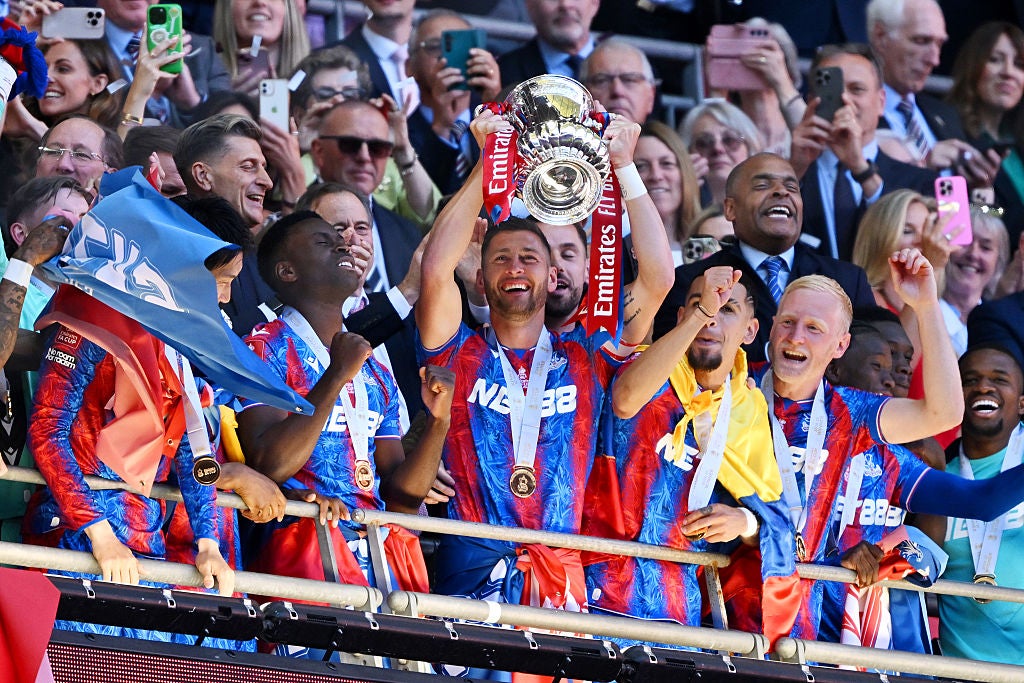 Crystal Palace qualified for the Europa League by winning the FA Cup but they have now been demoted by Uefa