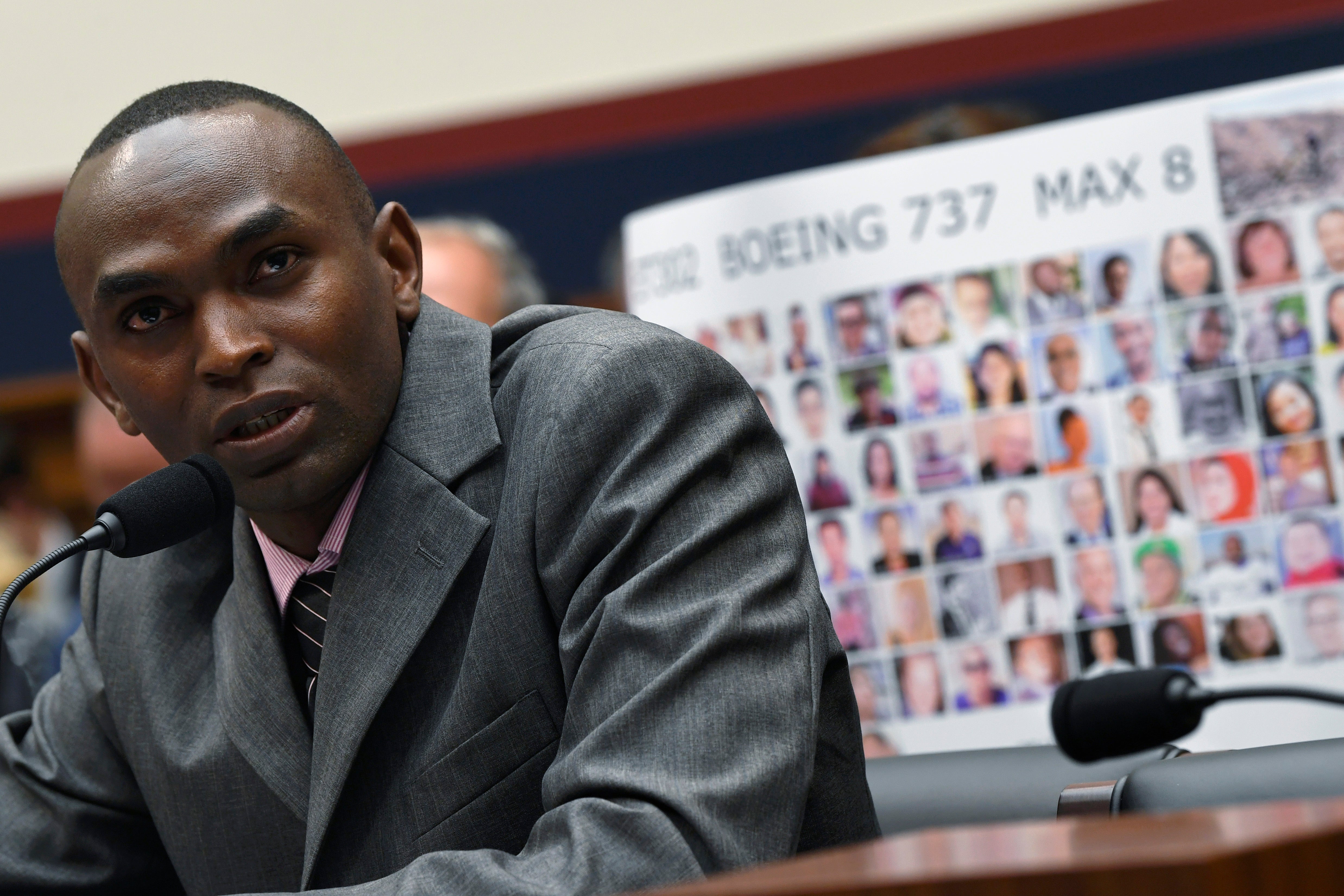 Paul Njoroge testifies during a House Transportation subcommittee hearing