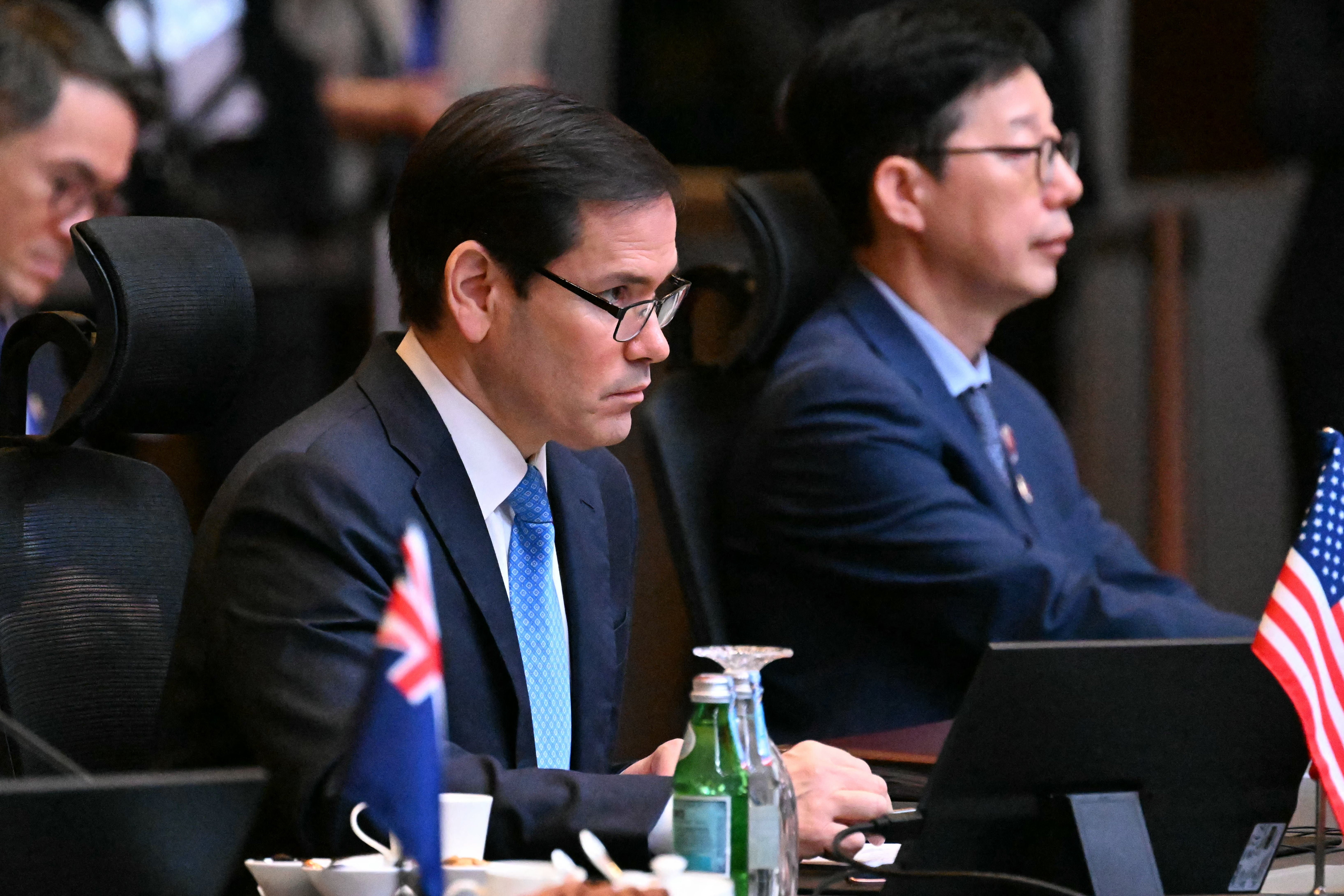 US Secretary Marco Rubio attends 15. Meeting Ministers of eastern Asia Ministers during the 58th Federation of meeting the external Asian nations of Southeast Asia (Asean)