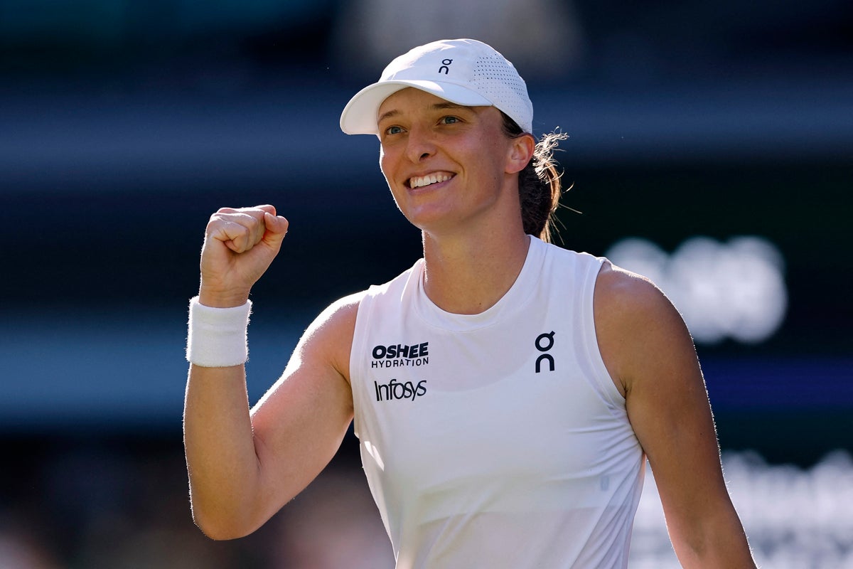 Wimbledon 2025 women’s final live: Swiatek vs Anisimova updates after Cash-Glasspool go for doubles title