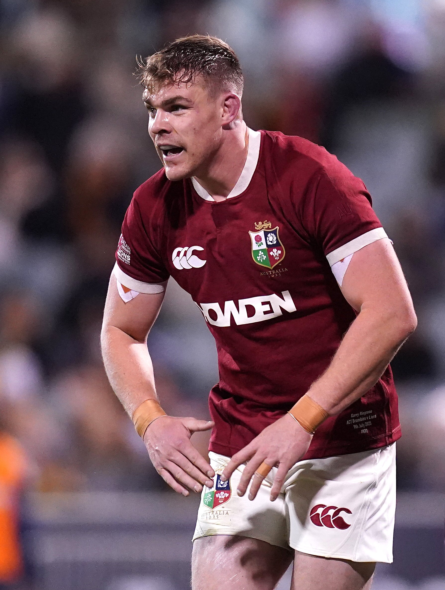 Garry Ringrose suffered a head injury in Wednesday’s victory over the ACT Brumbies (Robbie Stephenson/PA)