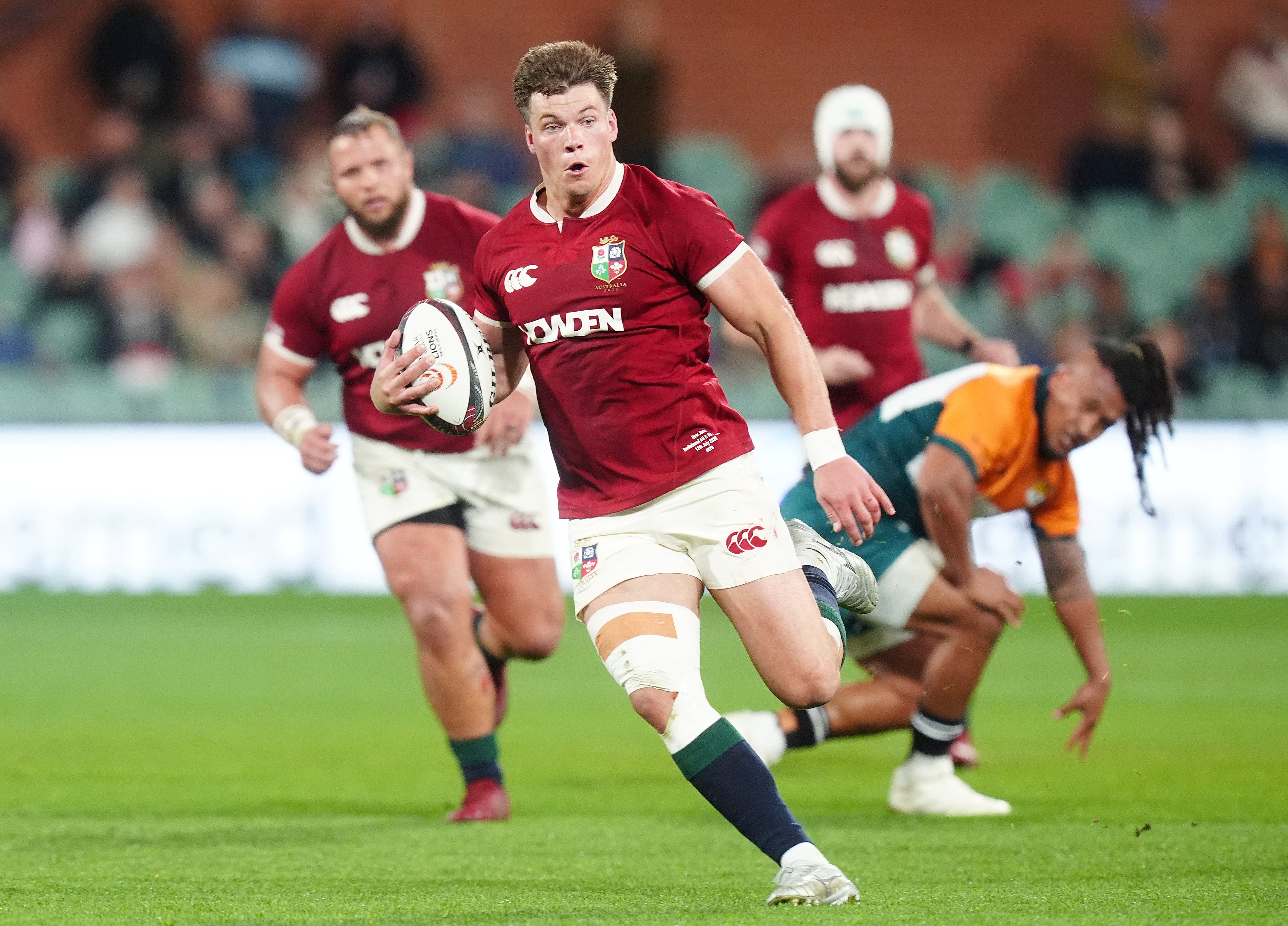Huw Jones is now favourite to start against the Wallabies at outside centre (David Davies/PA)
