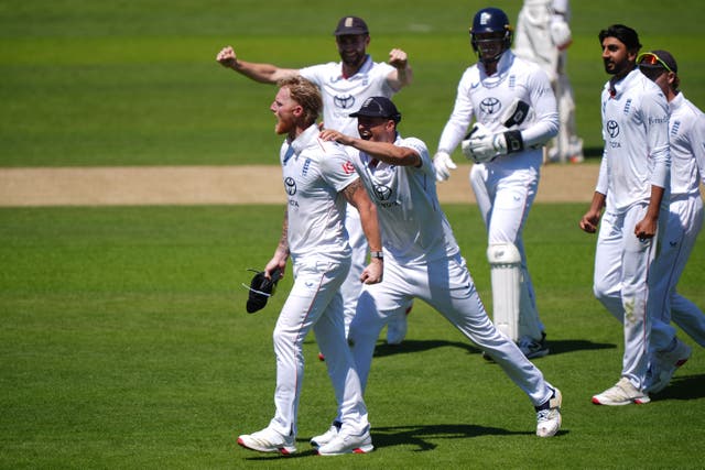 Ben Stokes produced a vital run out at Lord’s on Saturday (Bradley Collyer/PA)