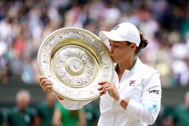 Ashleigh Barty is one of eight different winners of the women’s singles in the last eight Championships (Adam Davy/PA)