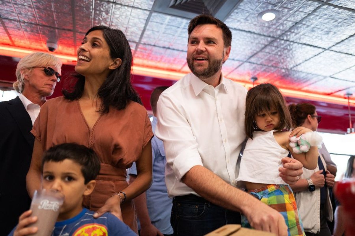 Hundreds turned out to protest JD Vance’s family vacation to Disneyland. The next day the park shut down rides for his visit