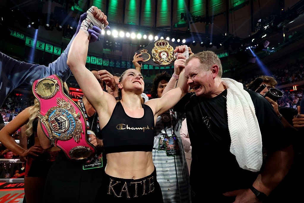 Katie Taylor eked out victory to secure a trilogy whitewash over Amanda Serrano