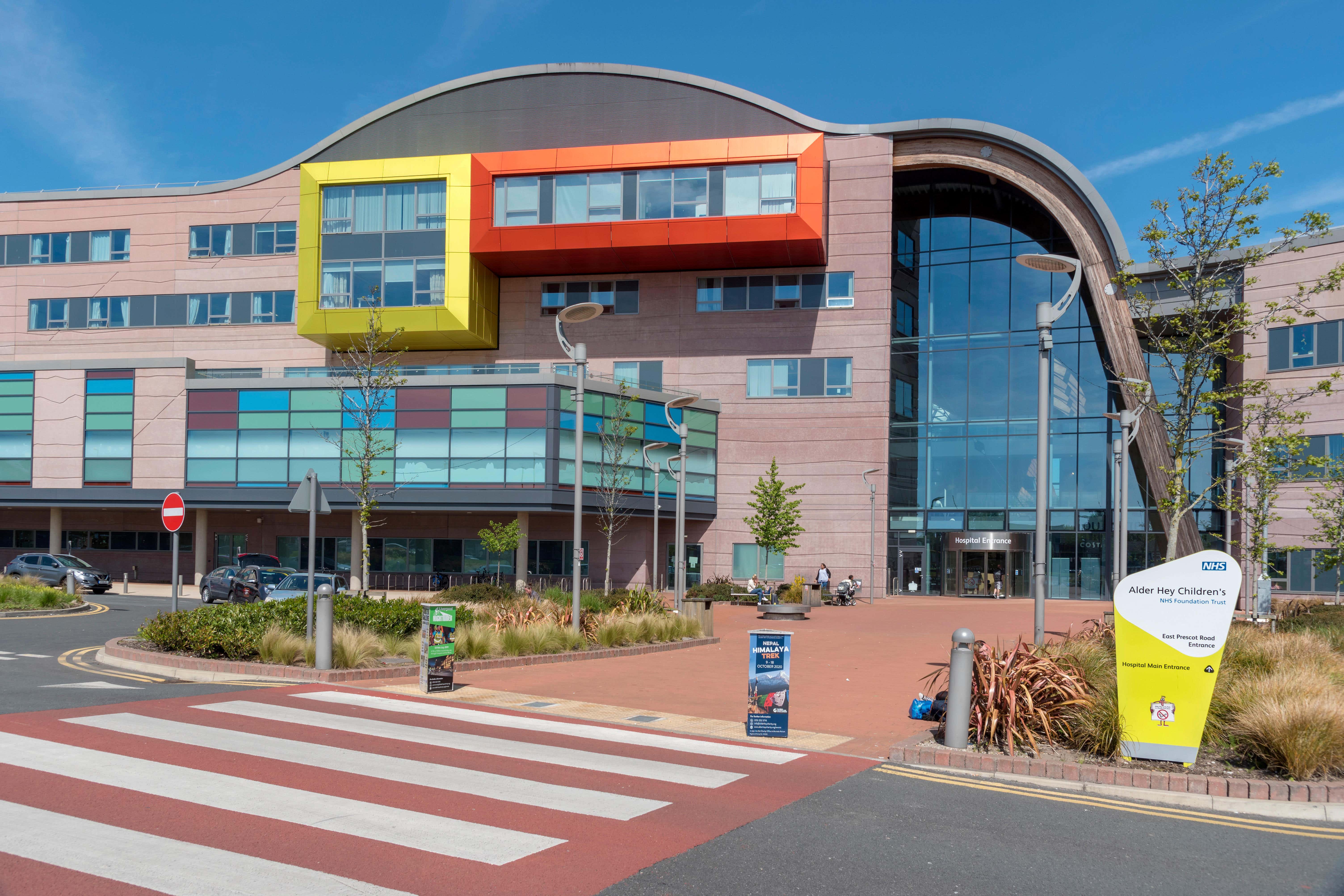 The child reportedly died at Alder Hey Children’s Hospital in Liverpool (Alamy/PA)