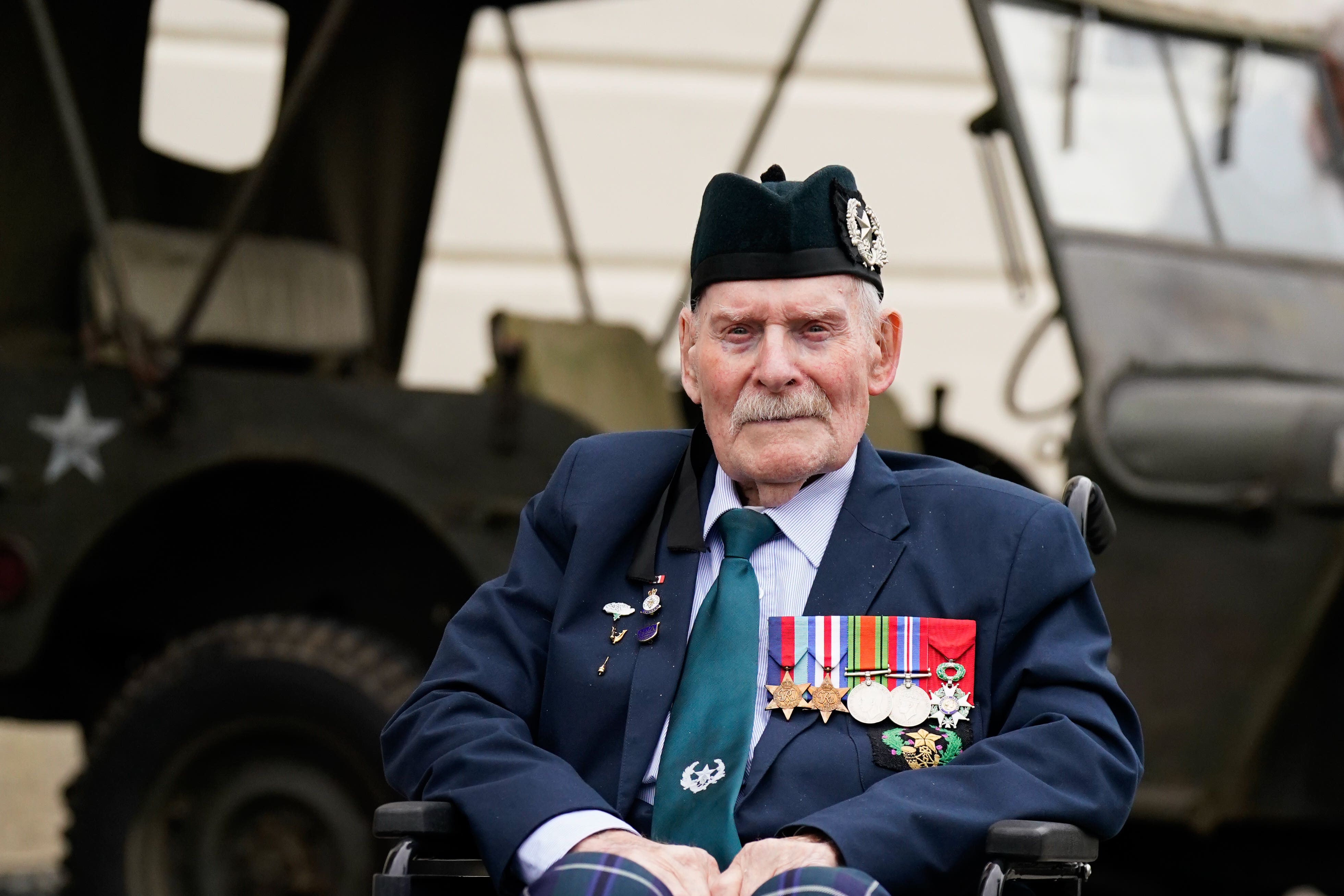 Donald Turrell, 100, is one of three Second World War veterans planning to return to Scotland in August to visit sites linked with their wartime service (Andrew Matthews/PA)
