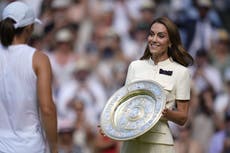William and Kate to attend Wimbledon men’s final