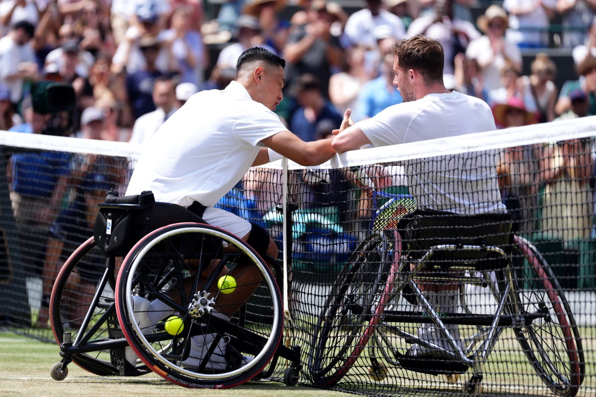 Alfie Hewett’s Wimbledon reign ended by Tokito Oda in thrilling final