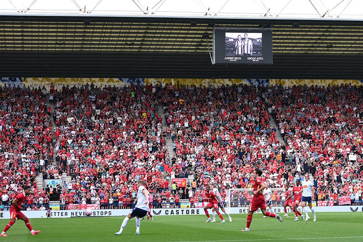 Preston v Liverpool live: Bradley gives Reds the lead in first match since death of Diogo Jota