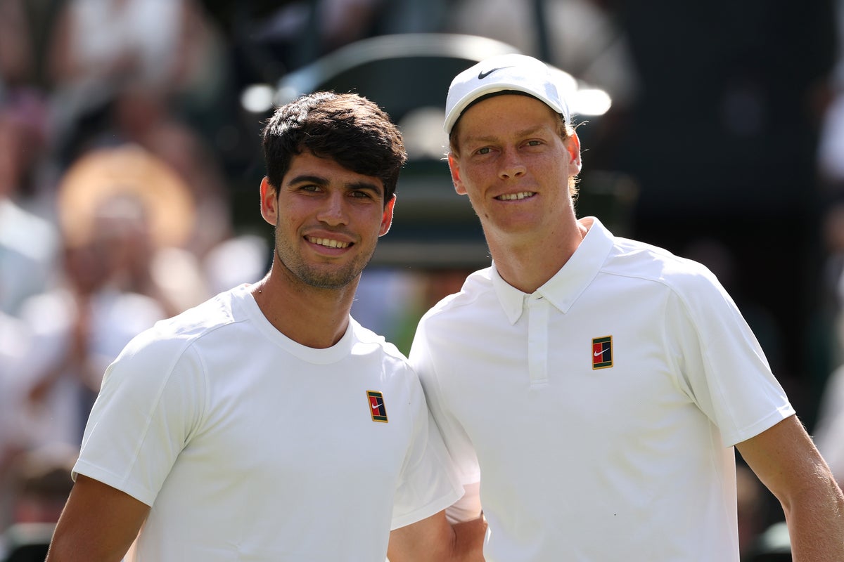 Alcaraz v Sinner live: Wimbledon men’s final score and updates as Spaniard aims for hat-trick in blockbuster rematch