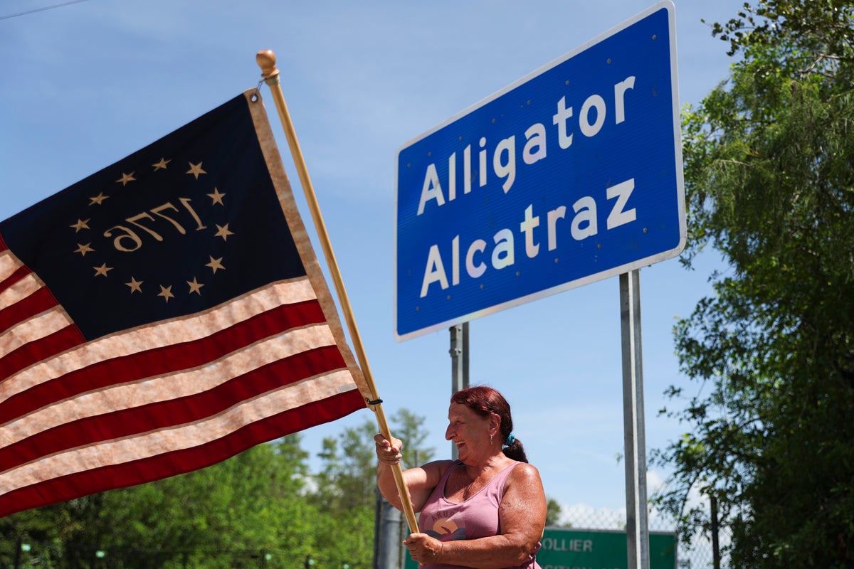 Alligator Alcatraz report disputes Trump’s claim that it would detain the “most menacing migrants”