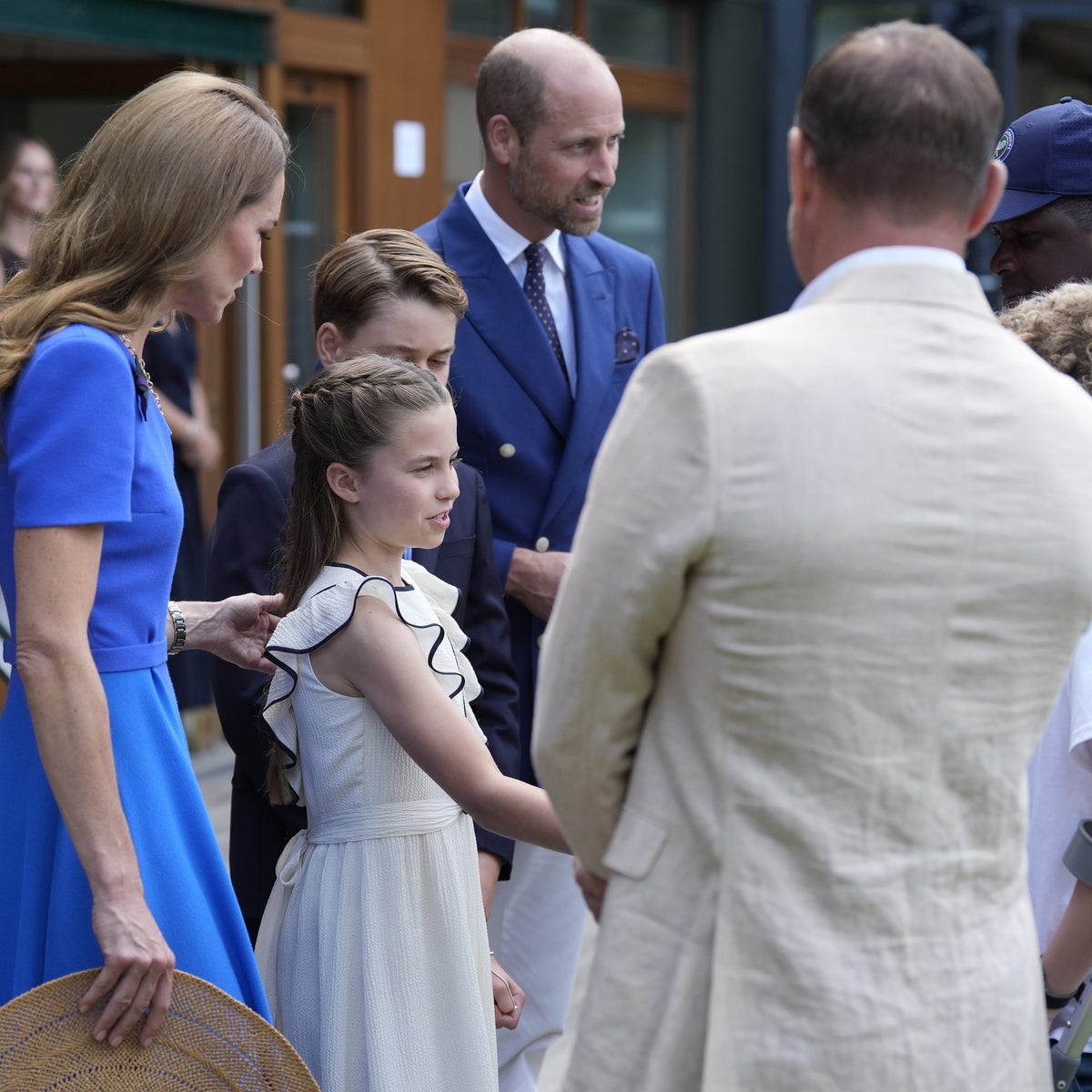 Kate praises 'brave' boy with cancer as royals visit Wimbledon | The Independent