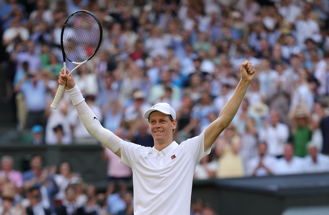 Jannik Sinner won his first Wimbledon title with victory over Carlos Alcaraz