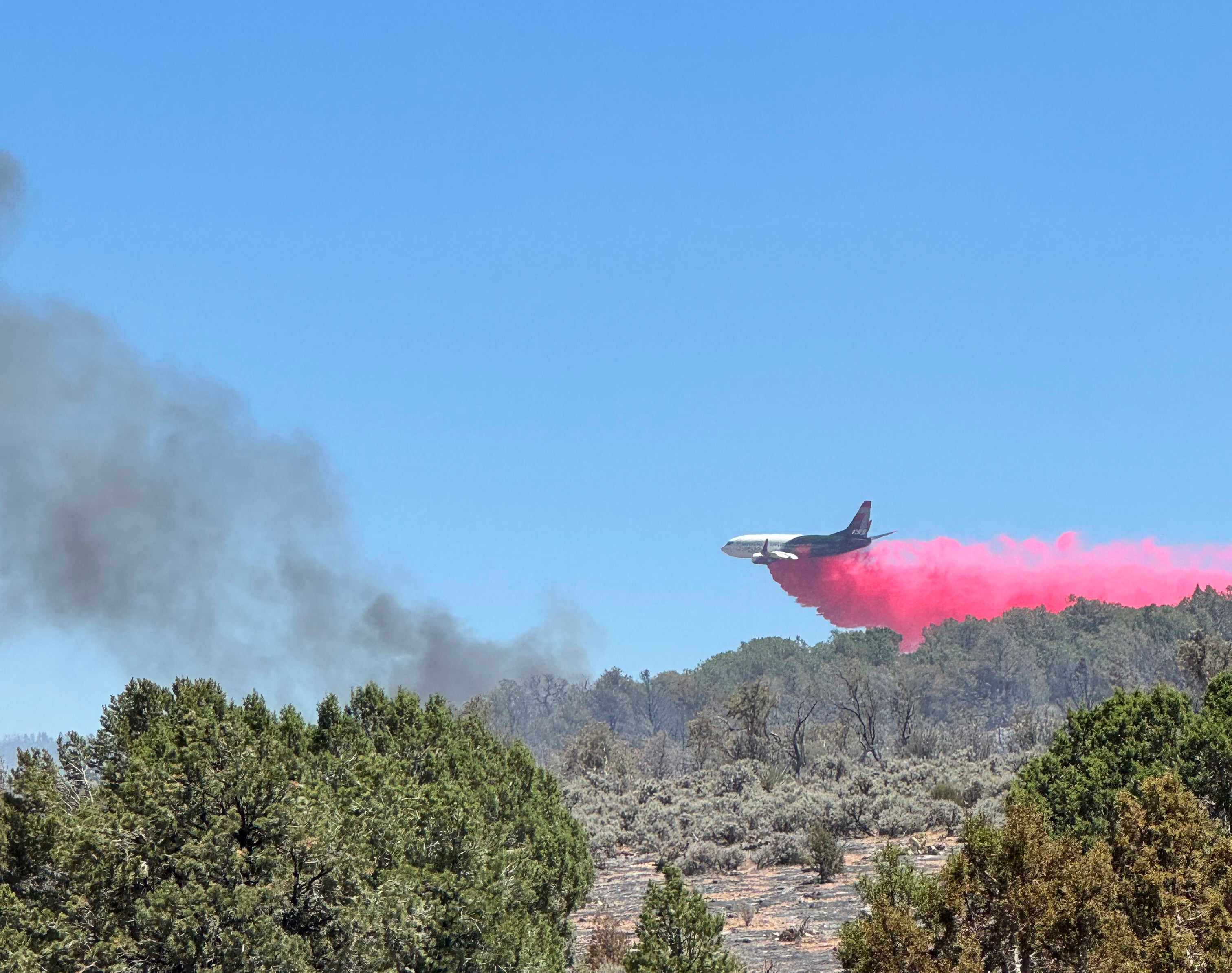 An official says a historic Grand Canyon lodge has been destroyed by wildfire