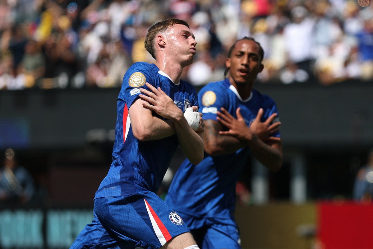Chelsea v PSG – Club World Cup final live: Score and result as Cole Palmer stars and Joao Neves sent off for hair pull
