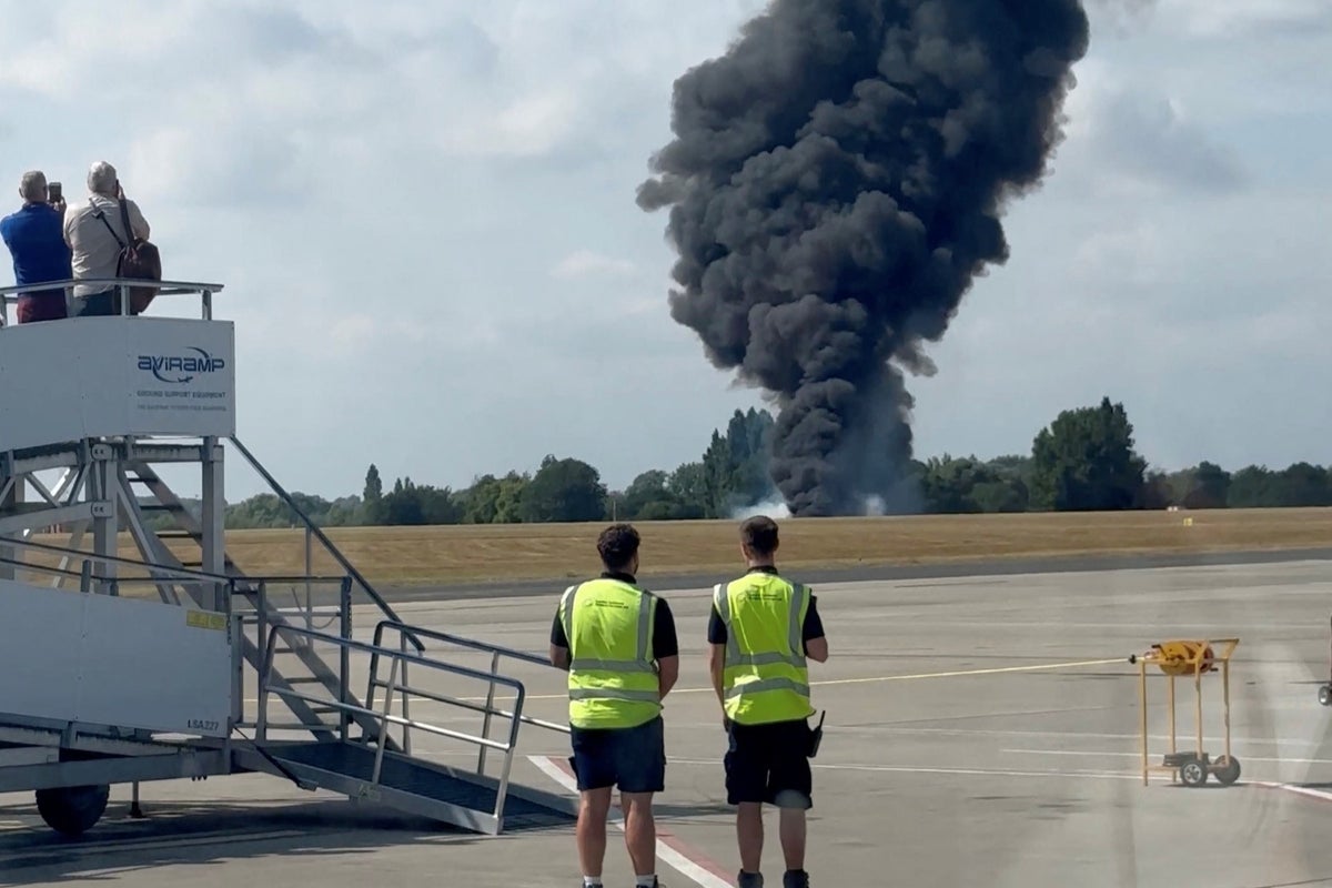 Four dead after plane crash at London’s Southend airport