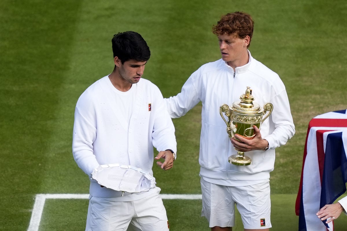 Jannik Sinner v Carlos Alcaraz rivalry ‘great for tennis’