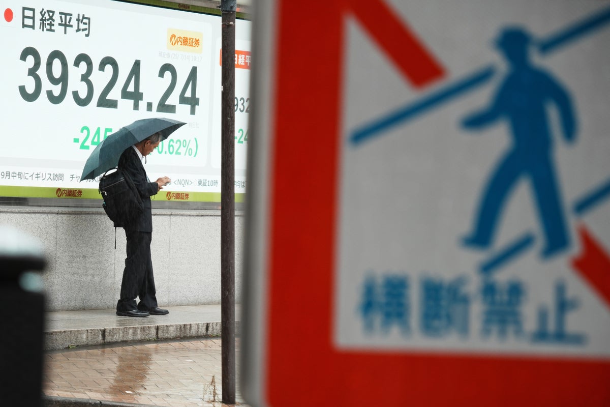 Asian shares are mixed after S&P 500 and Nasdaq composite pull back from their all-time highs