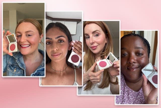 <p>We tested the new shades on women with different skin tones and textures</p>