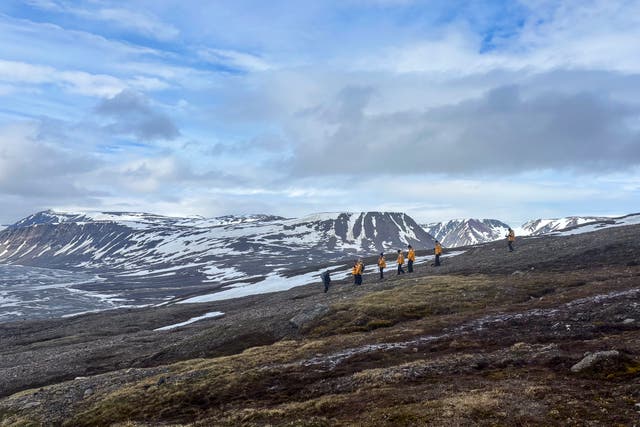 <p>Guided hikes through the tundra (Renato Granieri/PA)</p>