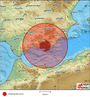 Airport roof collapses as Spain hit by powerful earthquake