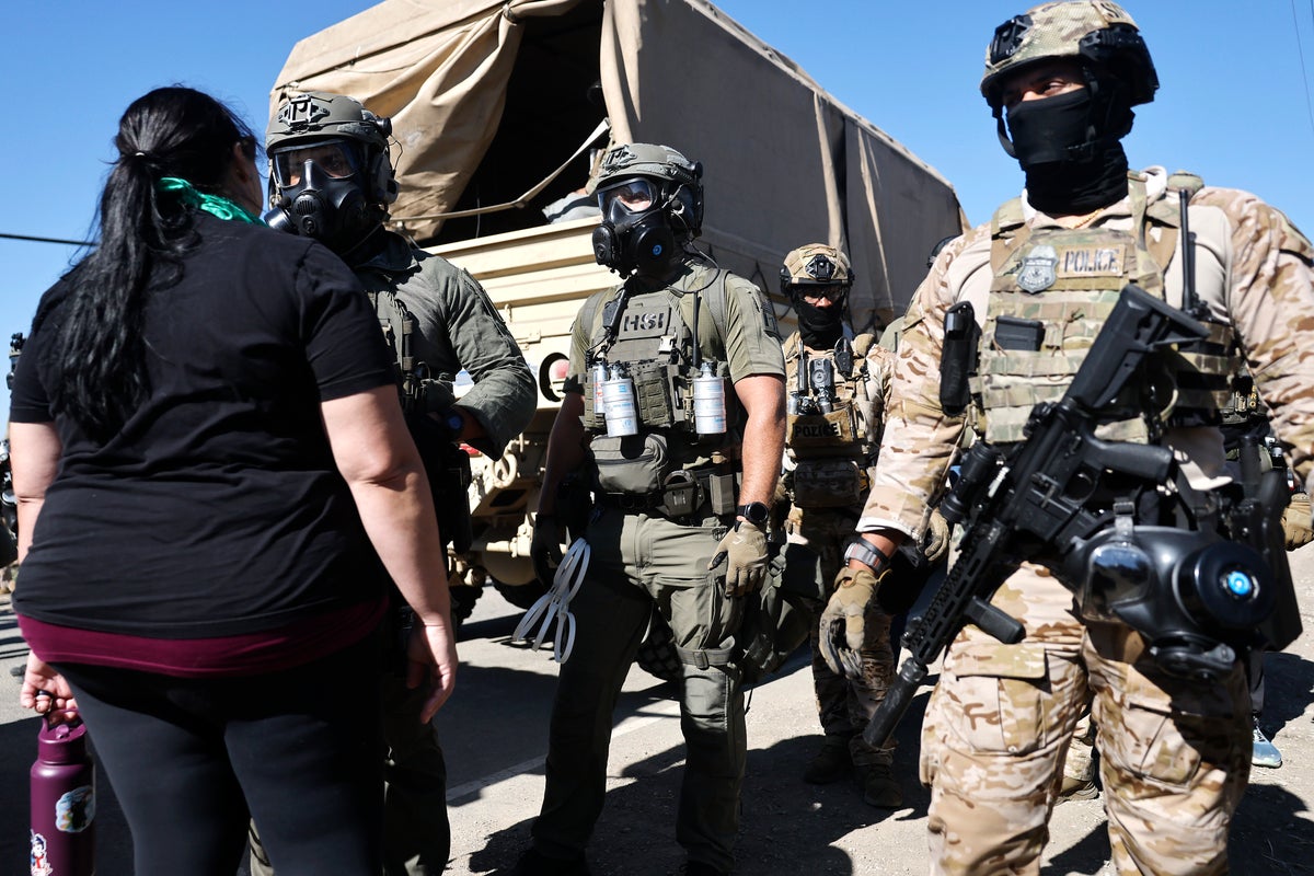 California professor accused of assault after he was ‘kidnapped’ during ICE protests at cannabis farm raid