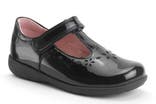 Start-Rite Charlotte black patent girls' school shoes