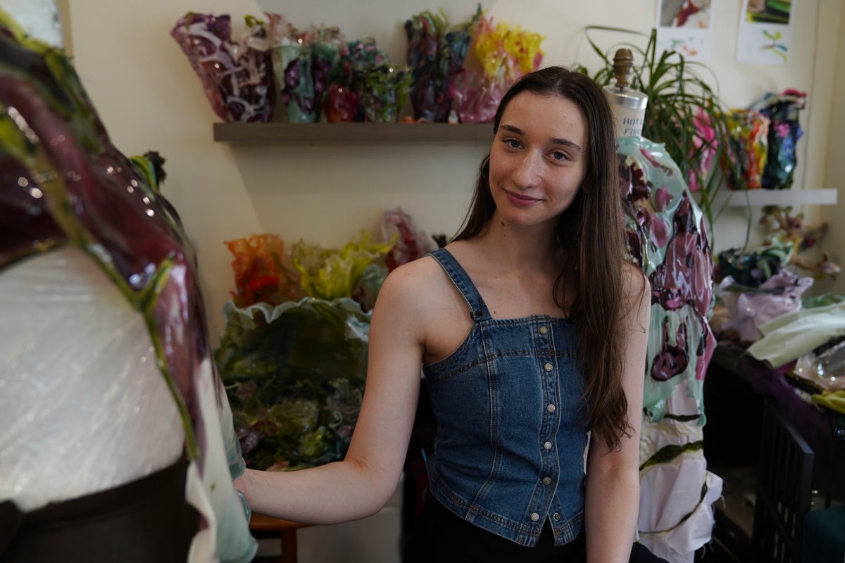A designer dressed Chappell Roan with seaweed. But don't expect to find the approach in stores — yet