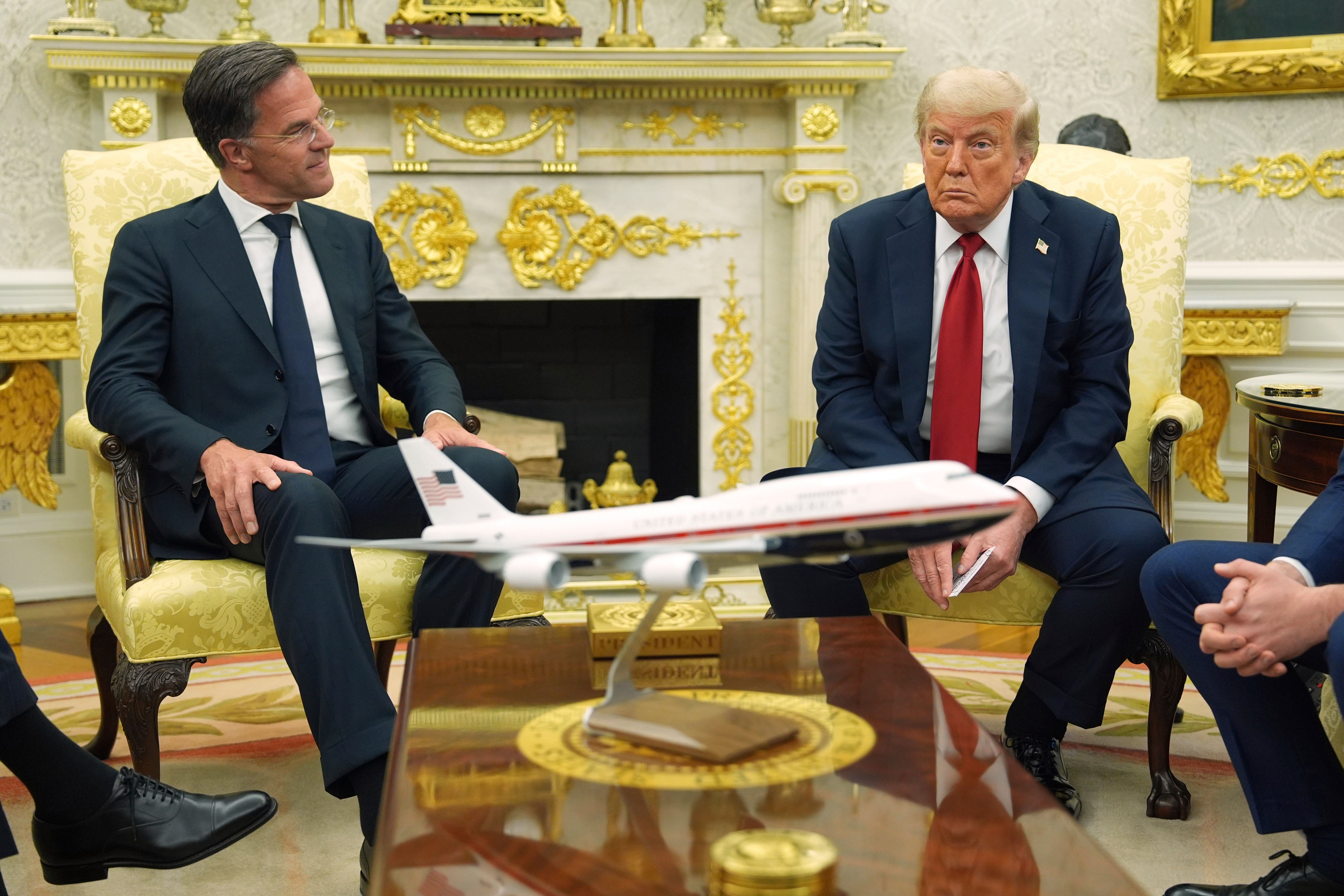 <p>Trump expressed strong disappointment with Russian President <a href="/topic/putin">Putin</a>, accusing him of being ‘all talk’ on peace</p>