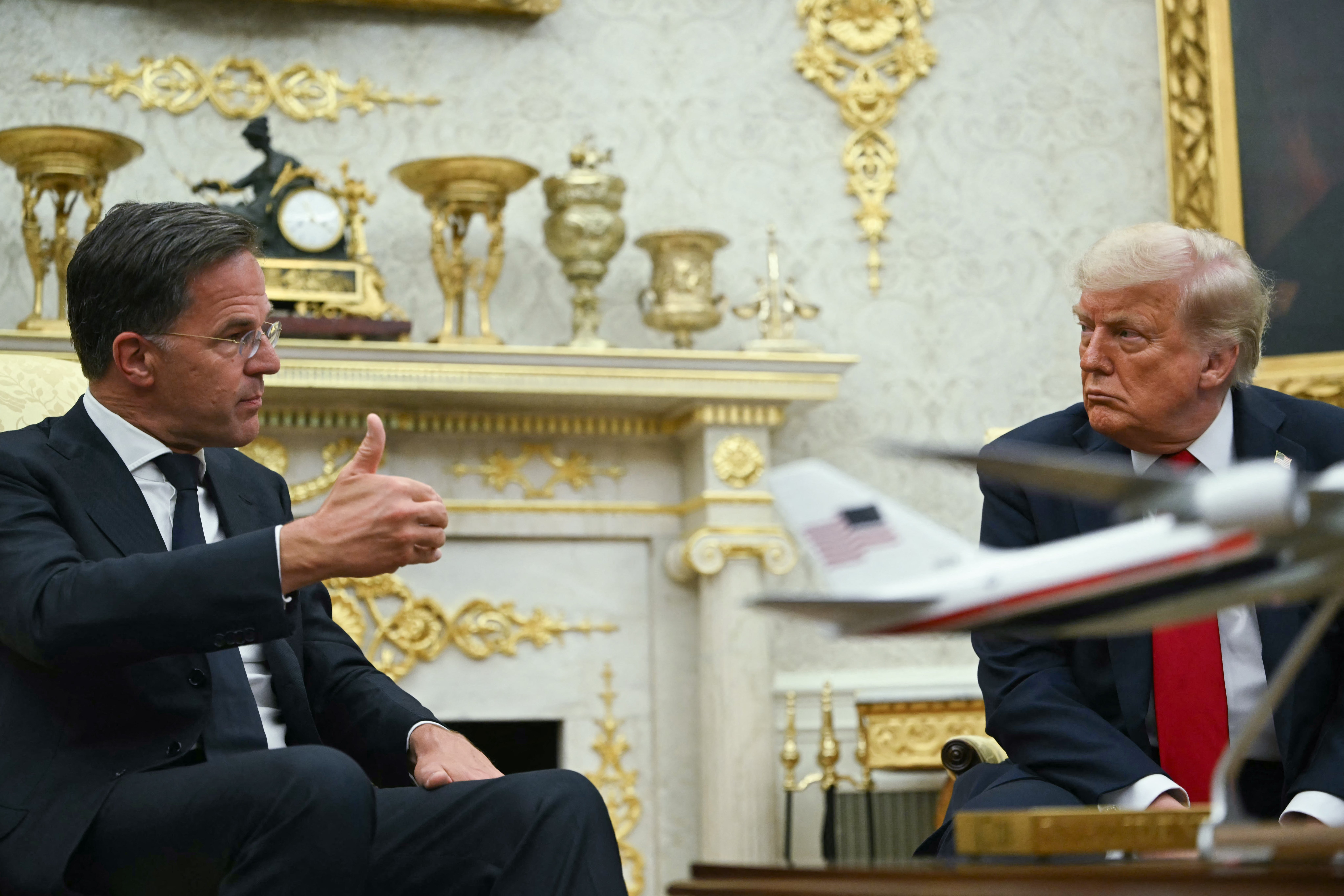 NATO head Mark Rutte jokingly called U.S. President Donald Trump ‘daddy’ during their last meeting in June - a month later they were together in ‘daddy’s’ White House.