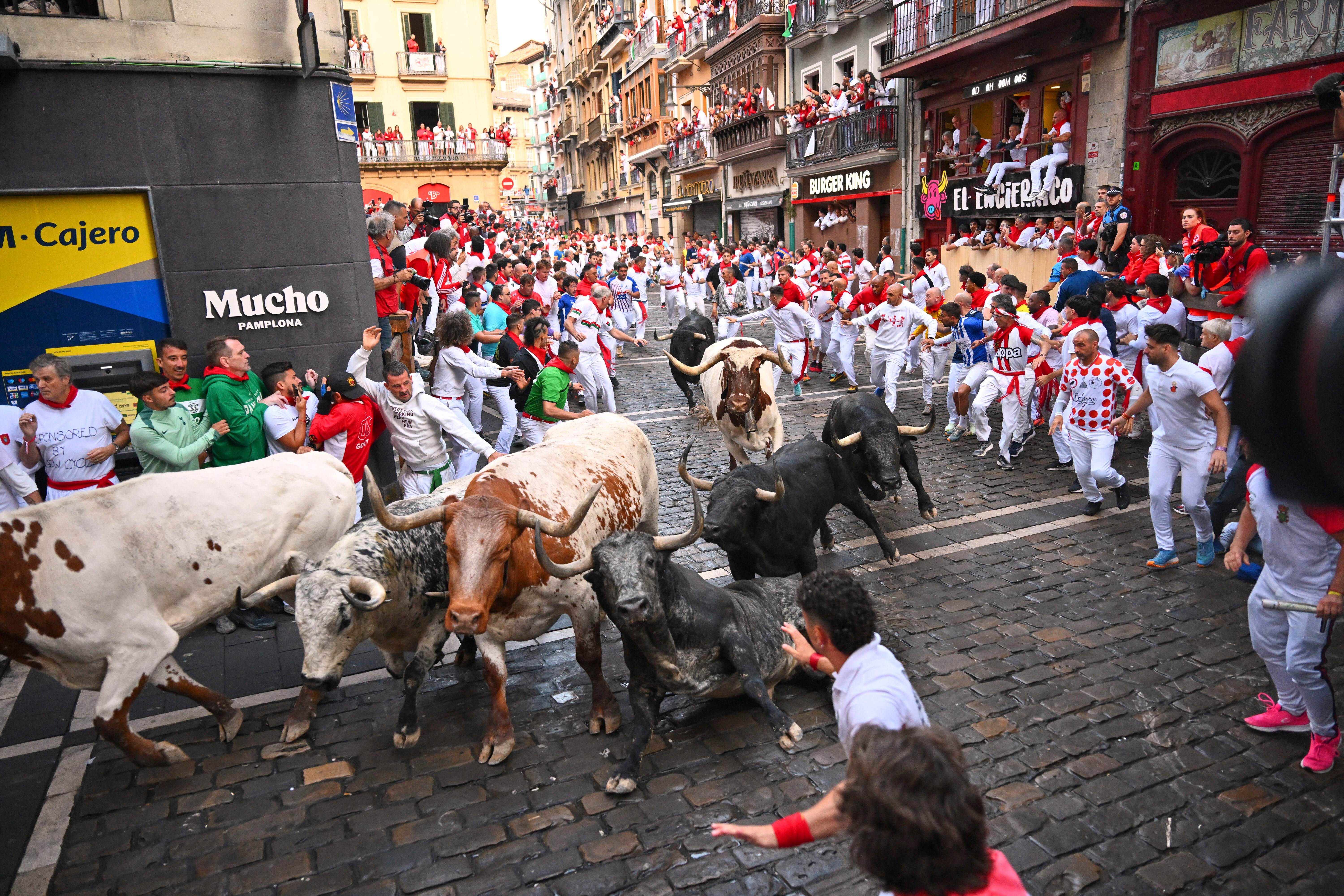 Spain Running of the Bulls