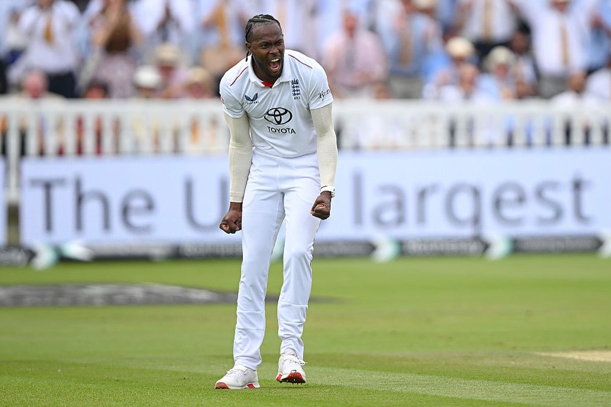 Jofra Archer rolls back the years in jubilant England victory at Lord’s