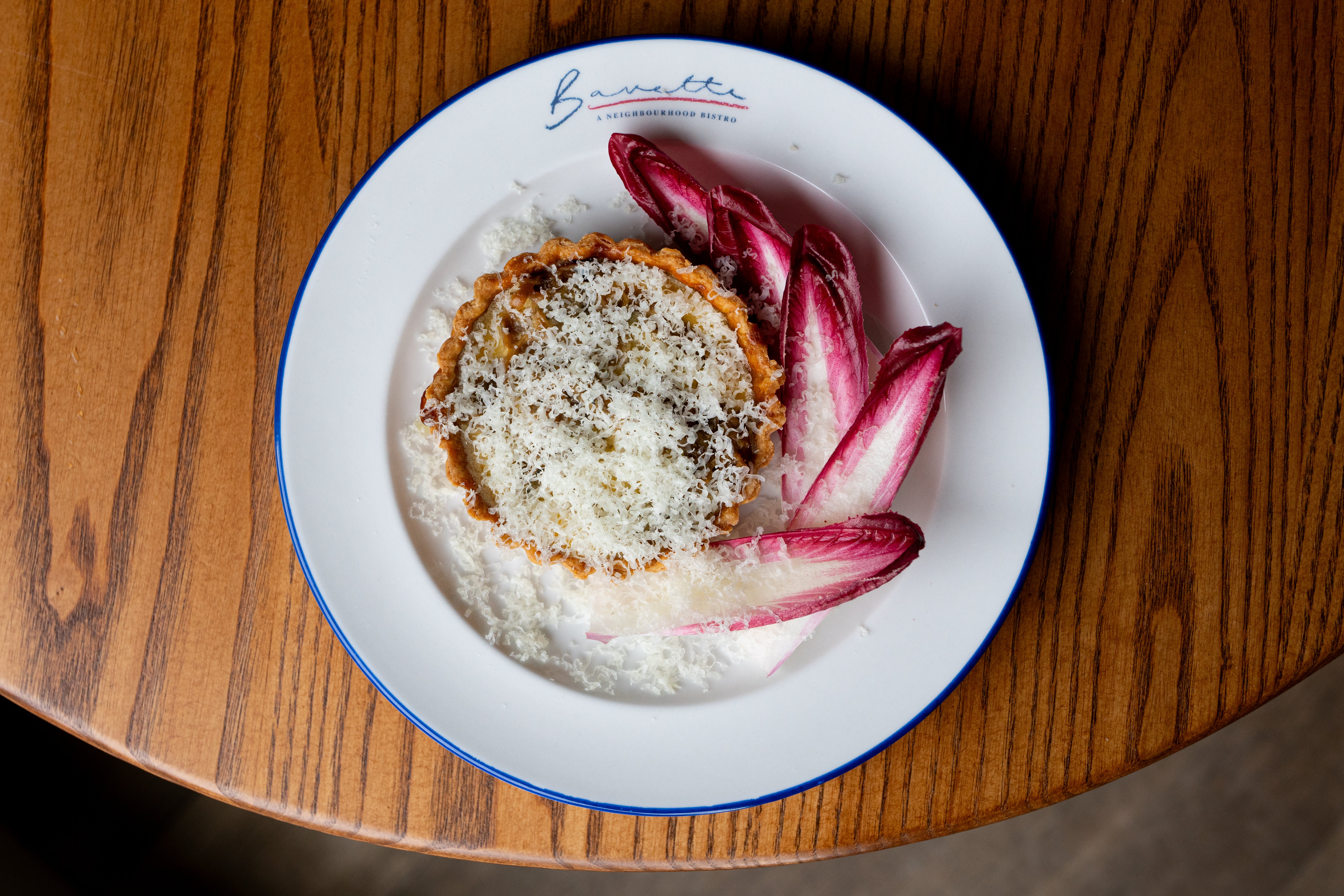 A masterclass in restraint: just onions, eggs and cream, yet somehow it tastes like a day trip to Lyon