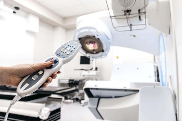 A radiation therapy unit (Alamy/PA)