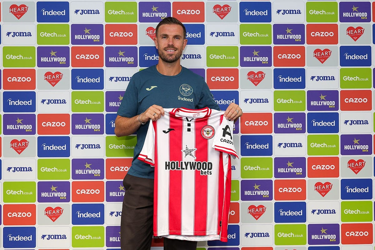 Jordan Henderson completes free-transfer switch to Brentford
