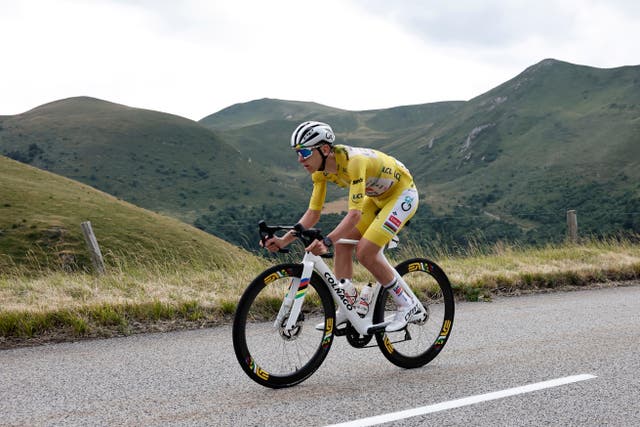 <p>Pogacar arrancó el Tour como el claro favorito para conquistar su cuarta victoria en la clasificación general</p>