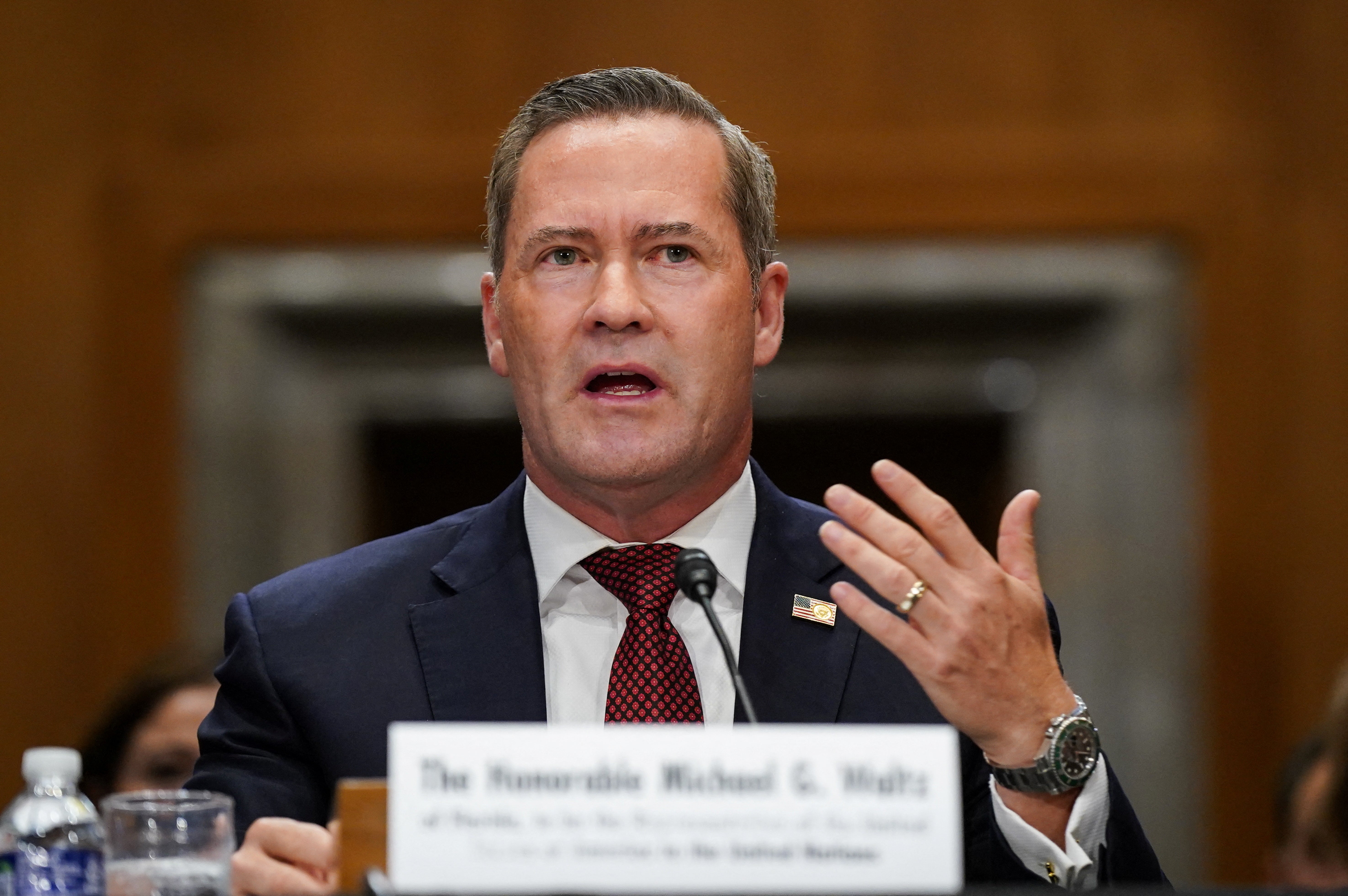 Mike Waltz claimed his use of Signal was ‘recommended’ through a Biden-era guidance on securing mobile devices
