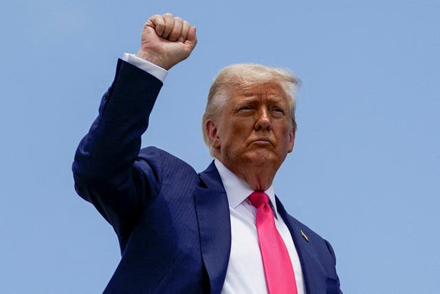 <p>This year, the president reinstated his 2021 executive order to build the National Garden of American Heroes, which plans to include life-size statues of historical figures such as Abraham Lincoln and Julia Child</p>