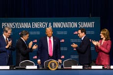 Trump just delivered a word salad speech that would’ve got Biden impeached