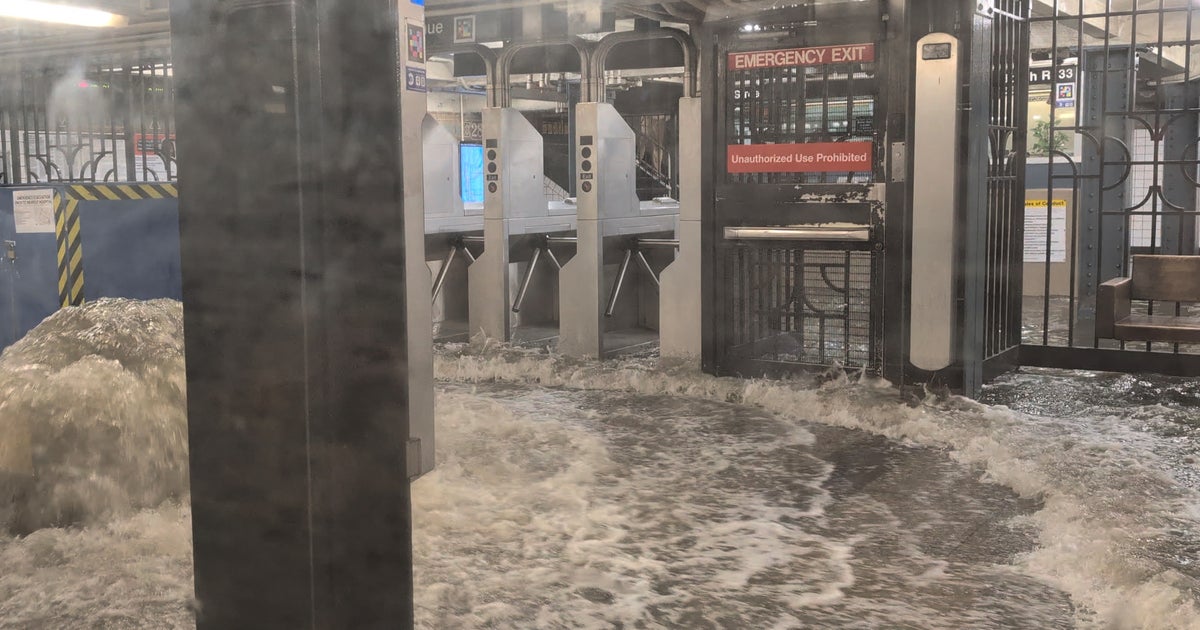 Watch: Dramatic flash flood hits NYC subway station | News | Independent TV