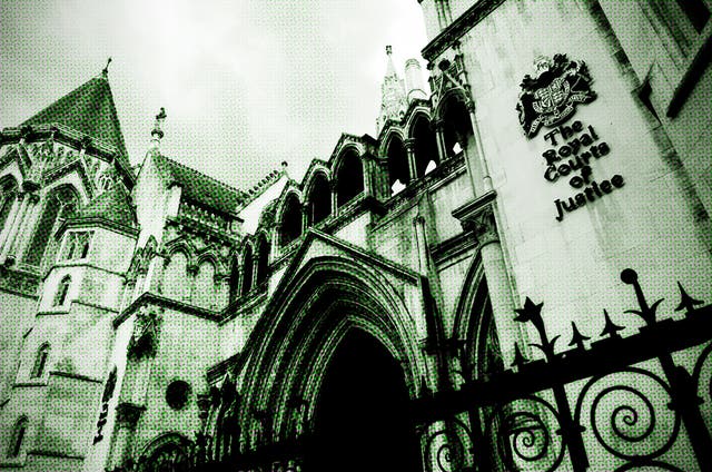 <p>The Royal Courts of Justice, where the superinjunction case was heard </p>